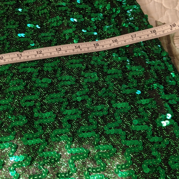 Lilli Diamond California Vintage Sequin Gown. Size 10 - Picture 12 of 13